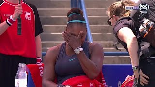 Celebrity Serena Williams' emotional exit | The Back Page Net Worth