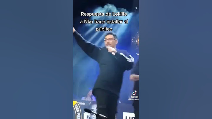 Lokillo haciendo estallar al público contra ÑKO