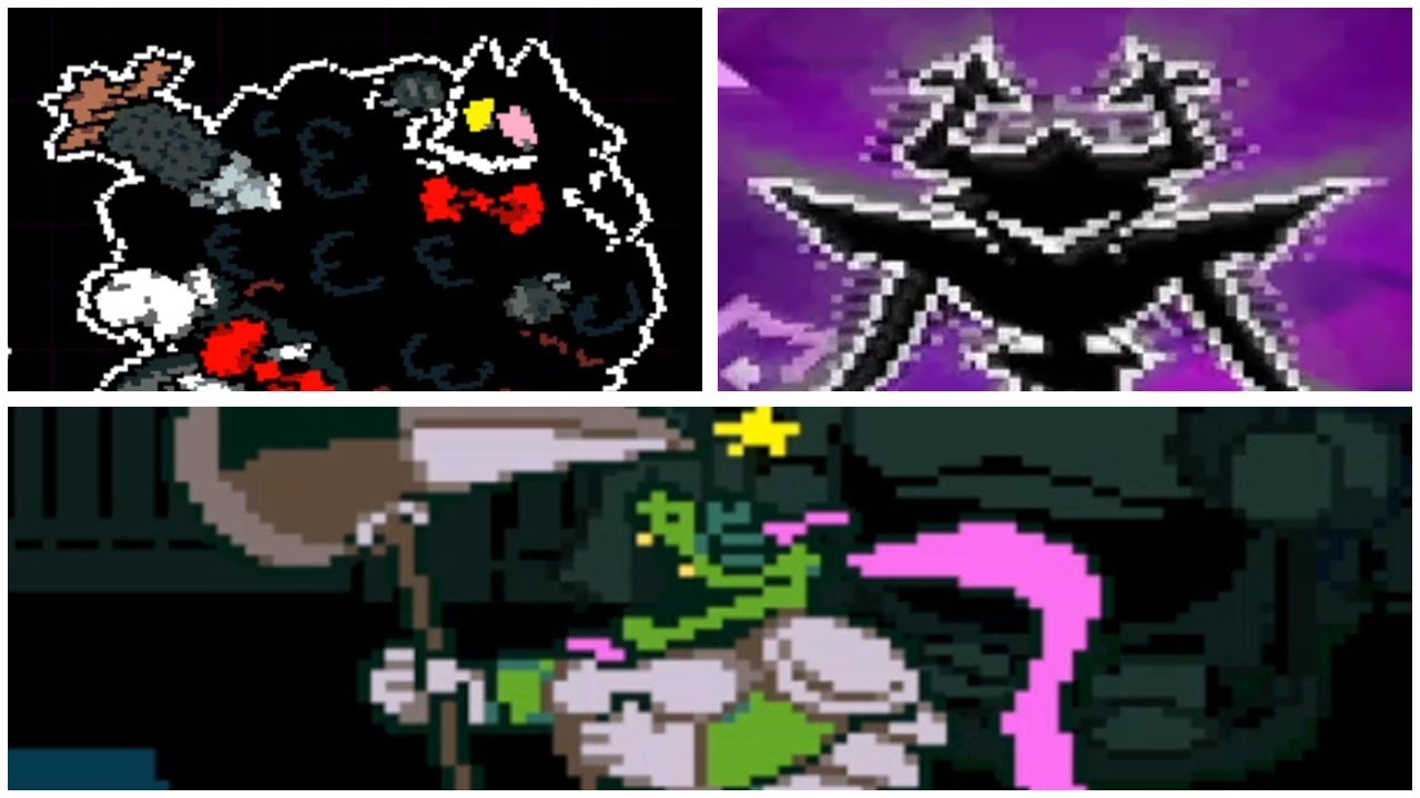 Undertale Deltarune Chapter 3 & 4 SECRET BOSSES - YouTube