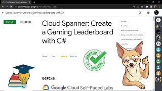 Cloud Spanner: Create a Gaming Leaderboard with C# || [GSP248] || Solution