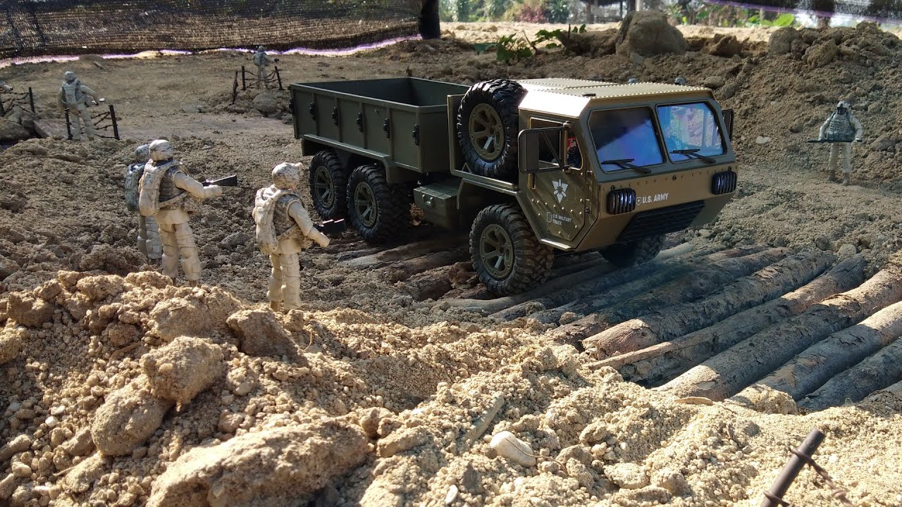 Military Army Truck RC 6x6 Truck videos YouTube