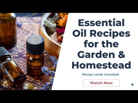 Essential Oil Recipes For The Garden