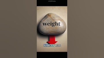 You Weigh Less When The Moon Is Overhead? 🤔 #facts #sciencefacts