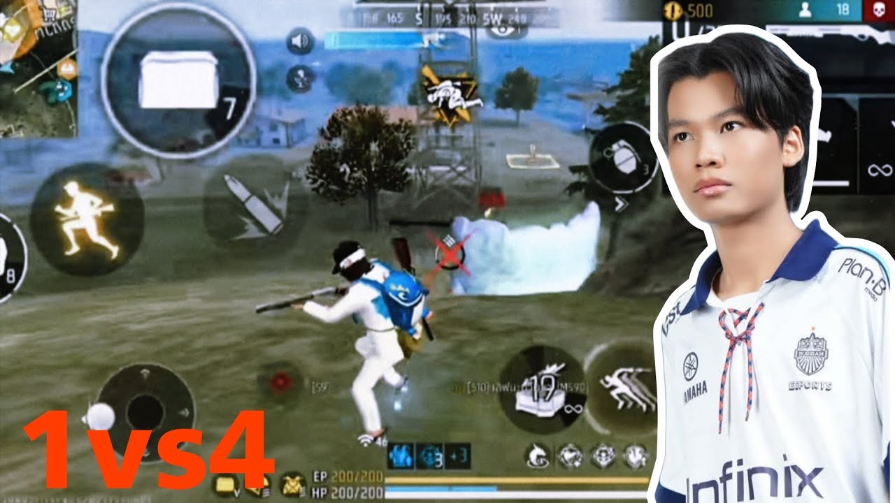 BRU.THECRUZ SOLO VS SQUAD(1VS4) 15 ELIMS 