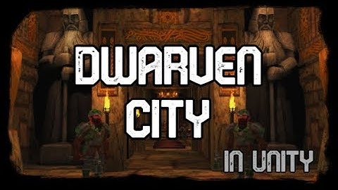 Solo Indie Gamedev Working on Dwarven city! | Dungeon Ward - Unity RPG