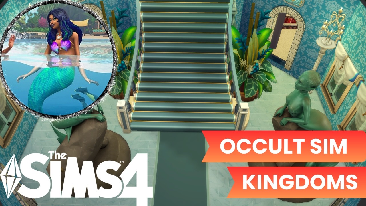 Creating Occult Castles in the Sims 4 | Royalty and Legacy
