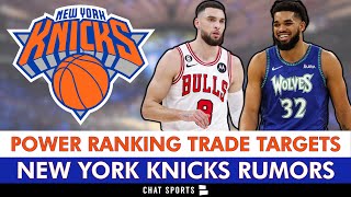 Power Ranking TOP 5 Knicks Trade Targets In 2023 NBA Offseason | New York Knicks Rumors