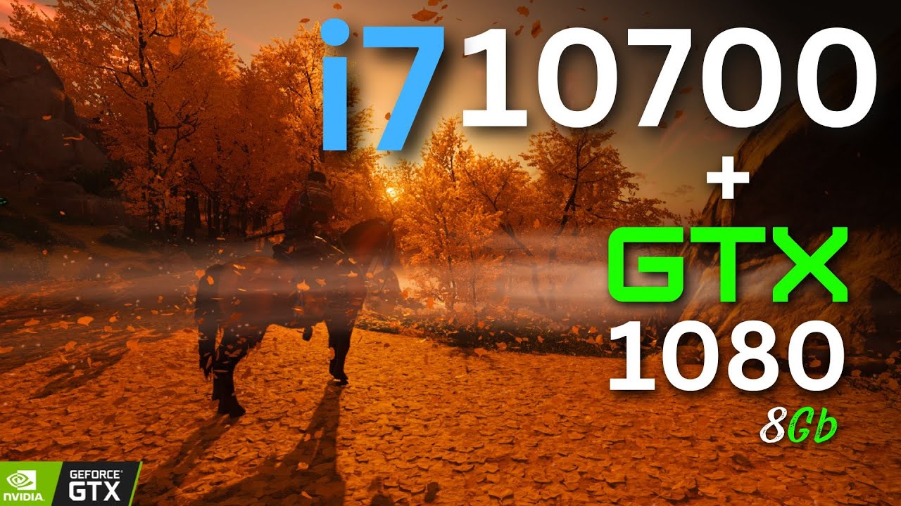 i7 10700 + GTX 1080 8Gb Tested in Latest Games | 1080p