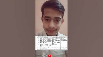 CUET,JEE and NEET official dates🔥🔥 announced by NTA । #shorts #cuet2023