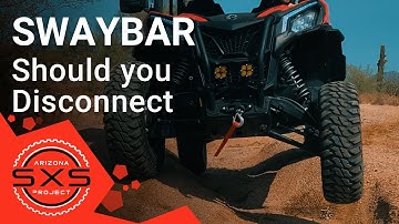 Disconnect Sway Bar - Maverick Sport Max