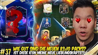 WIR ÖFFNEN DIE ERSTEN 10x83+ PACKS ? ICH HABE MICH IN DIESE 1 MIO ICON VERLIEBT ? EAFC 24 RTG37