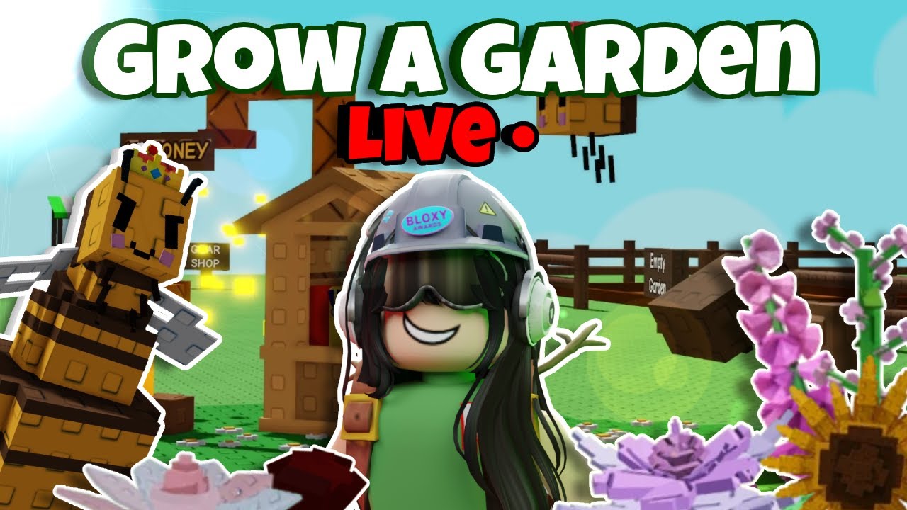 Grow a Garden LIVE - YouTube