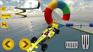 Formula Ramp Car Stunts 3D Impossible Tracks - Formula Gt Racing Game - Android GamePlay part2 screenshot 5