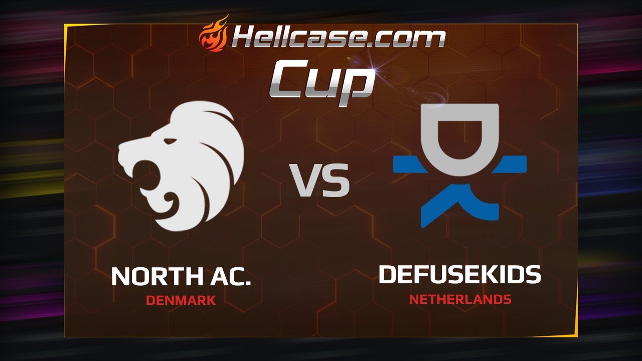 North Academy vs Defusekids, map 1 nuke, Hellcase Cup Season 5