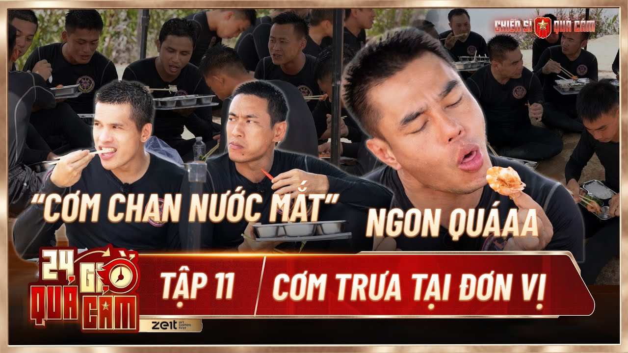 24 GIỜ QUẢ CẢM Tập 11 | Dương Lâm, Quốc Thiên, Kiều Minh Tuấn mukbang cơm trưa sau khi 