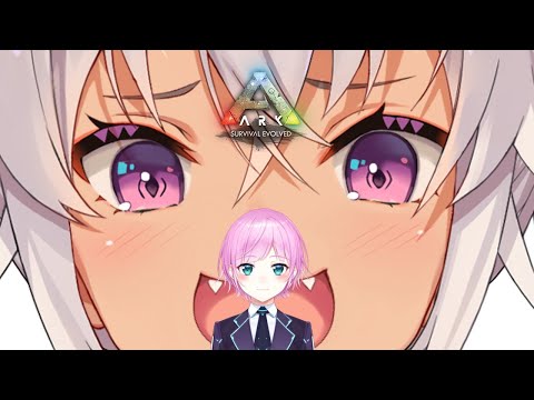 【ARK】使い魔から教わる恐竜道【夕陽リリ/魔使マオ】