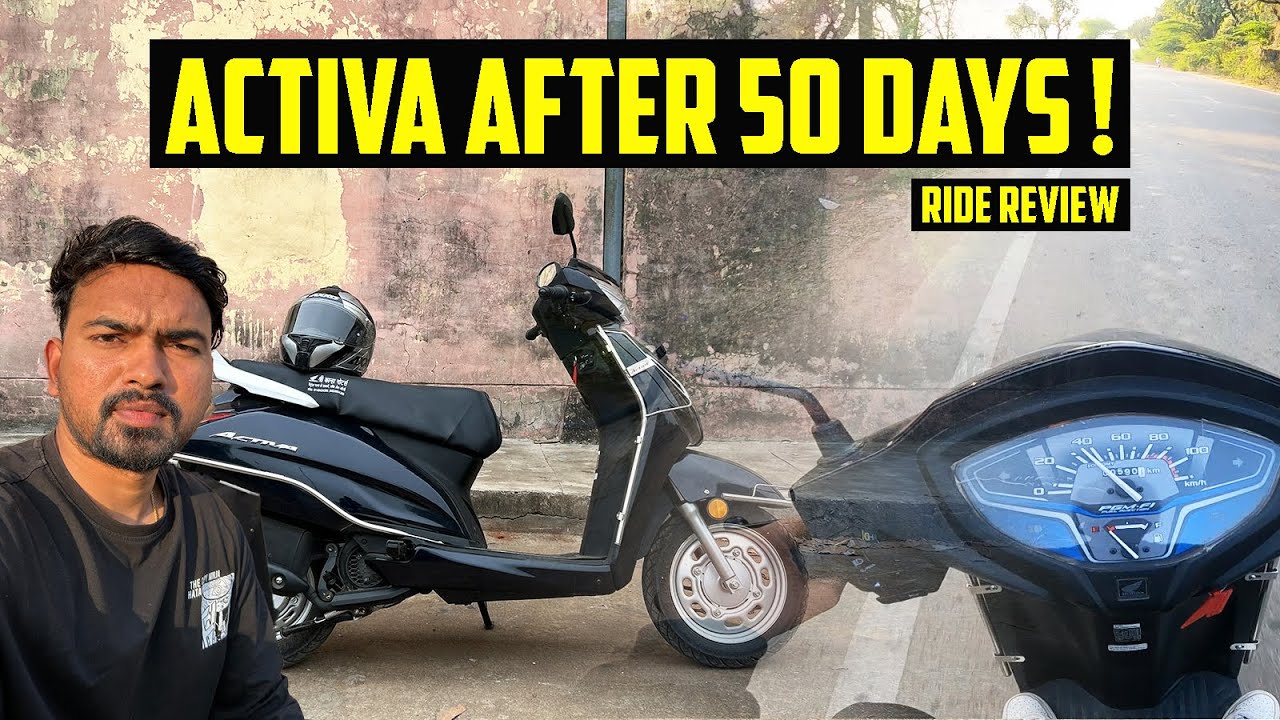 2025 Honda Activa 6G STD Ride Review After 50 Days Through A Daily Motorcycle Guy | So Frustrating 🤬