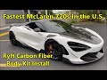 Fastest McLaren 720s in the U.S. _ Gets a Ryft carbon Fiber Body Kit  #McLaren