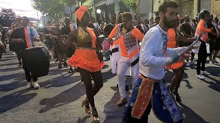 Comparsa L.C.V. Desfile de Llamadas por el Día Nacional del Candombe. 02122023.