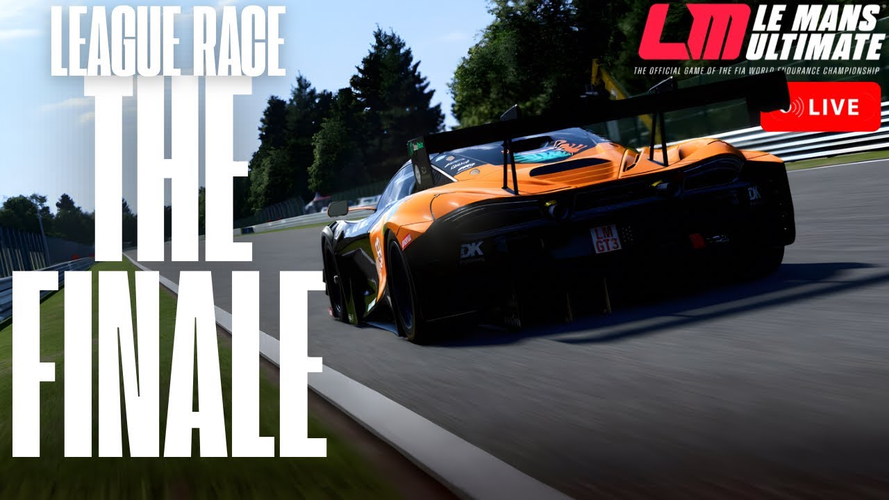 Final Community League Race at Le Mans with McLaren