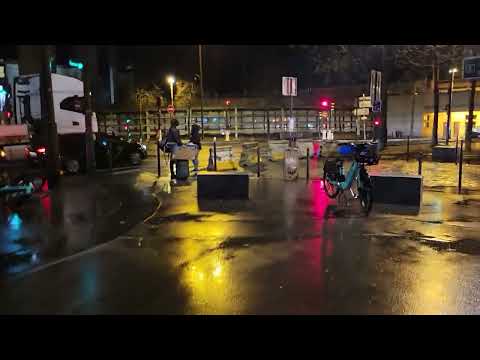 Belle ambiance le matin alors que l'horloge tourne 6h50