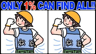 【Spot & Find the differences】Enjoyable Brain Exercise Can You Master all the differences??