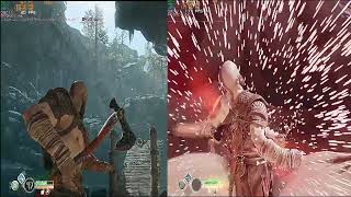 God of war  Videocard comparison GTX 1060 3Gb Vs RTX 3060 Ti 8Gb