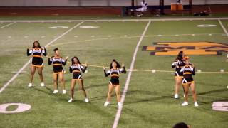 McClymonds Cheerleaders Halftime Performance 11 4 2016
