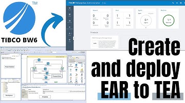 #tibco bw6 | Create and Deploy EAR to To TEA By Sam J | Tibco Administrator Tutorial