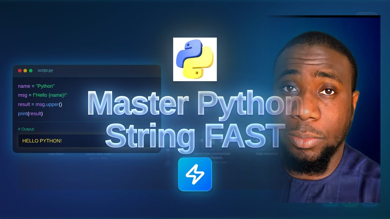 ep2: python for data science : loops in python -... Strings You’ll Use Every Day (Python for Automation EP2) - YouTube