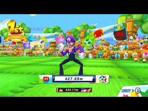 427 69m PB Dream Long Jump Waluigi Mario Sonic At The London 2012 Olympic Games Wii U 