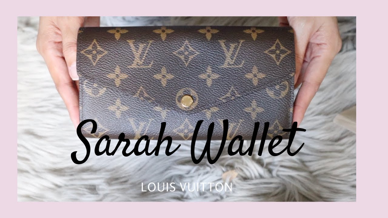 LET'S UNBOX LOUIS VUITTON SARAH WALLET YouTube