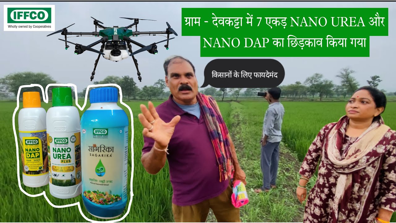 नैनो यूरिया और नैनो डीएपी: किसानों के लिए क्रांतिकारी तकनीक, देखें देवकट्टा में 7 एकड़ की शानदार फसल