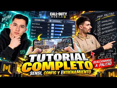 Tutorial Completo de Sensibilidades, Configuraciones y Entrenamiento Profesional | COD MOBILE
