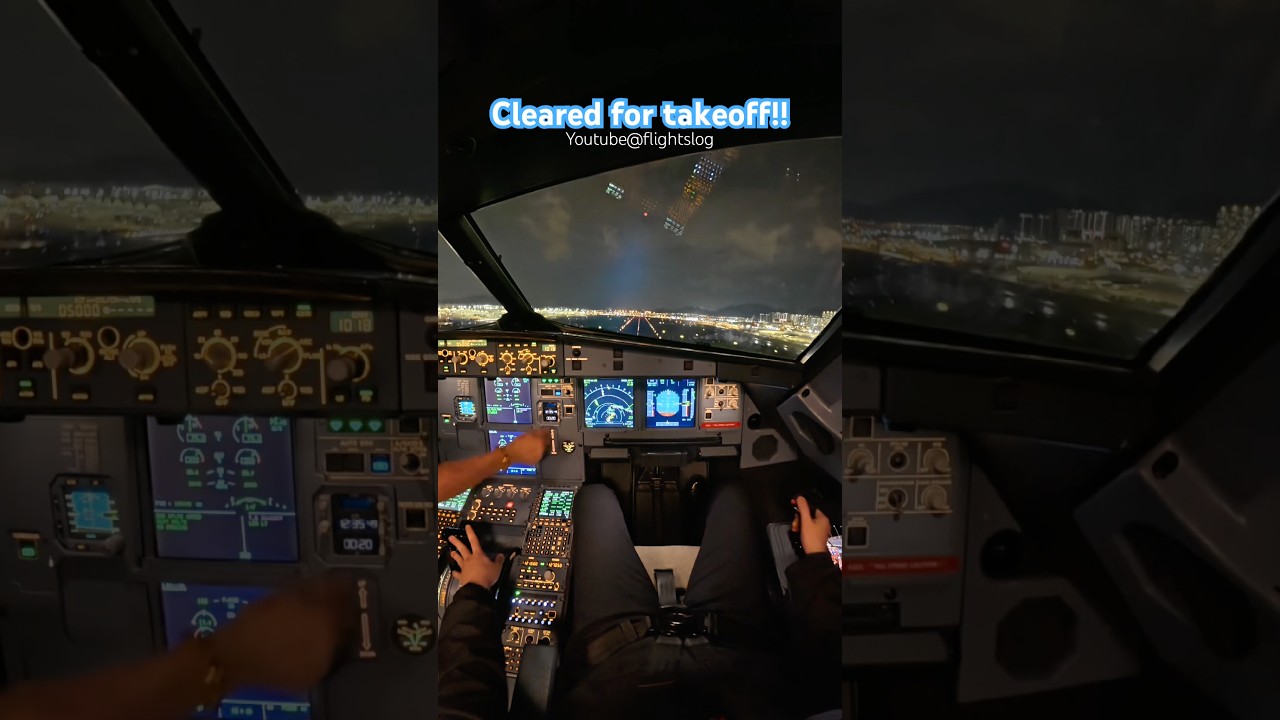 Cleared for takeoff 🛫 