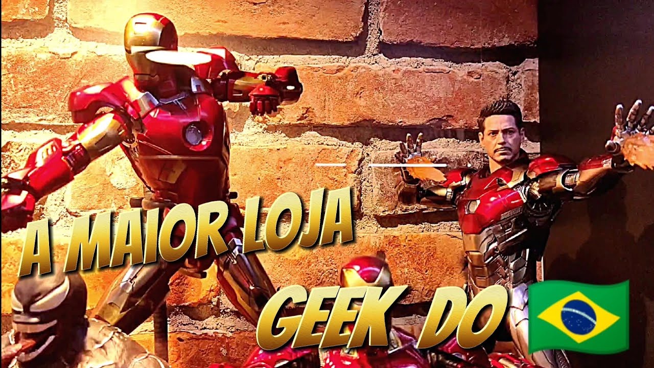 A MAIOR LOJA GEEK do BRASIL! ACTION FIGURES, COLECIONÁVEIS, BRINQUEDOS! SERÁ que deu BOM a CAÇADA?