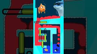 save the fish pull the pin game / Satisfying mobile games / Fishdom ad mini games 98 #shorts