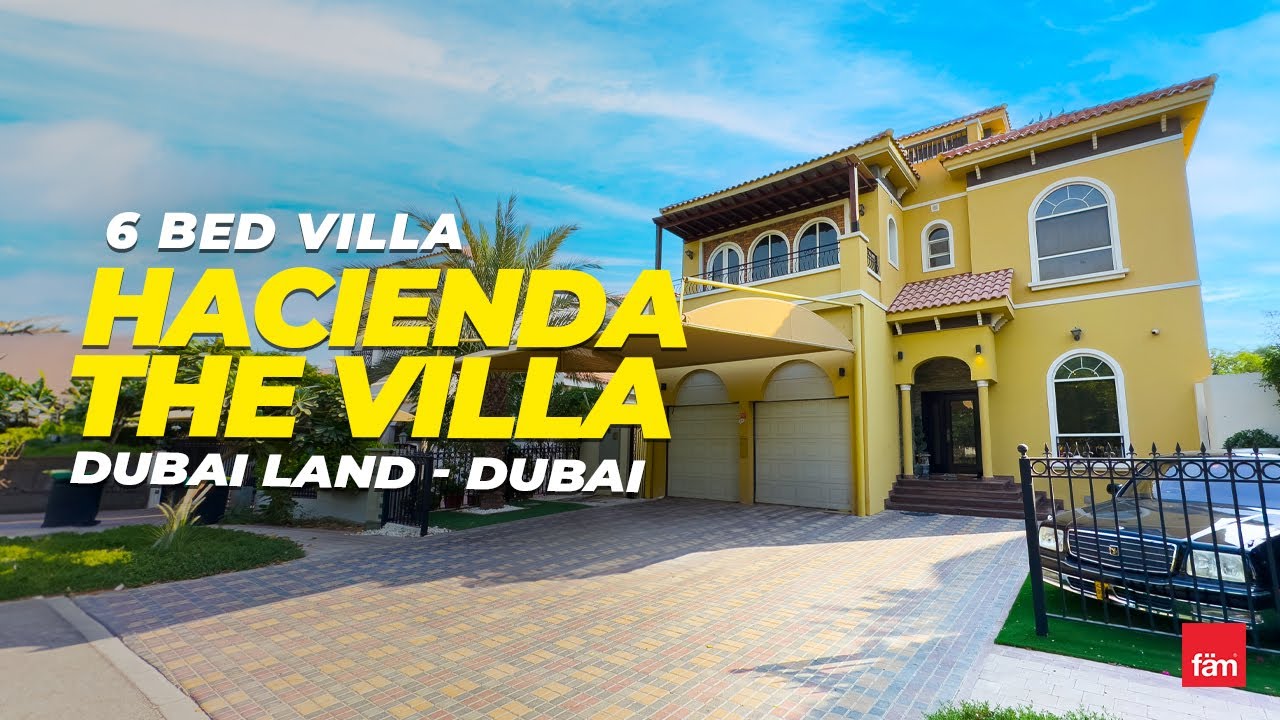 6 Bed Villa in Hacienda, The Villa Project, Dubai Land Dubai YouTube