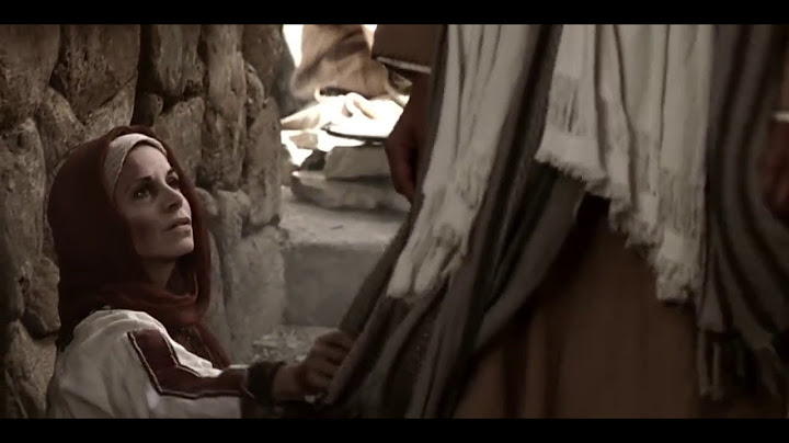La Mujer Que Toco el Manto de Jesús