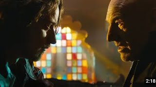 Young Charles Xavier meets Old Charles[X-Men: Days of Future Past]