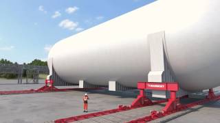 Mammoet Heavy Skidding System - Bullet Skidding