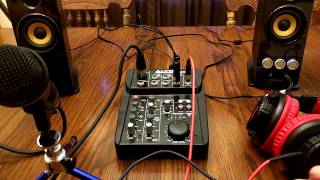BEST LOW COST MIXER -Alto Professional ZMX52 | 5-Channel 2