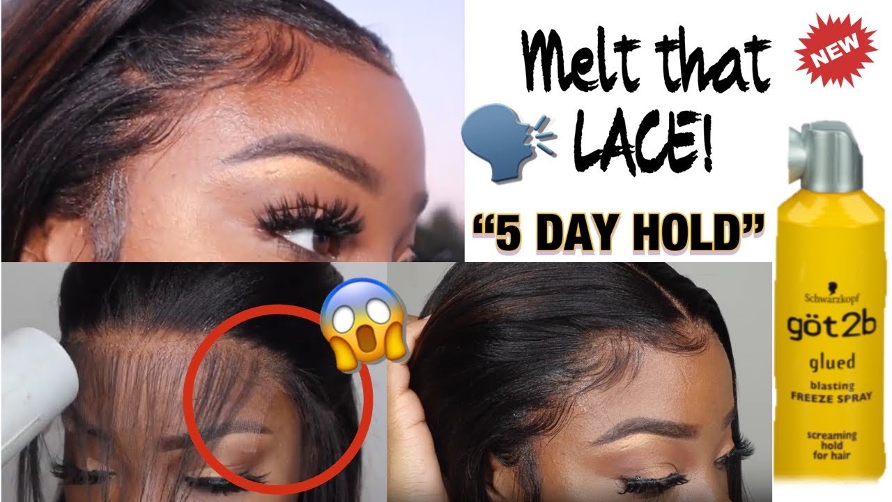 MELT THAT LACE EASY GLUELESS 5 DAY HOLD WHAT LACE RPGSHOW YouTube