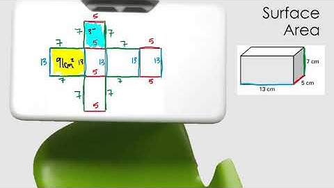 pyramids surface area net example 1
