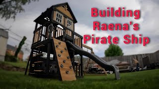 Full Building a Swing Set for our Daughter's Birthday | aka The Pirate Ship Guide