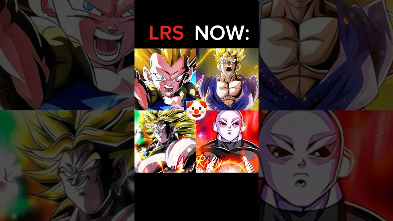 LRS Now🤡Vs. Back Then🗿(DBZ Dokkan Battle) 