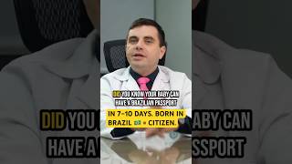 Brazil Baby Passport: Fast, Secure &amp; Legal (Step-by-Step Guide) | Baby in Brazil #shorts