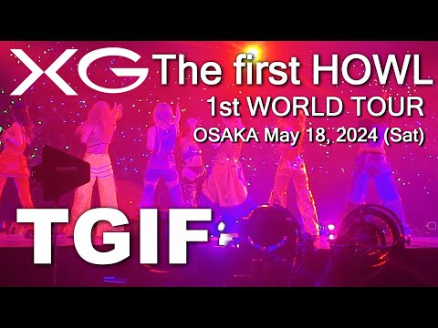 アイドル XG\"The first HOWL\"FINALVintageCrewNeckT XG 1st WORLD TOUR 