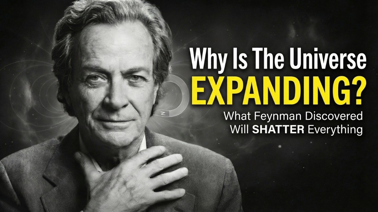 Why Is The Universe EXPANDING? What Feynman Discovered Will SHATTER Everything