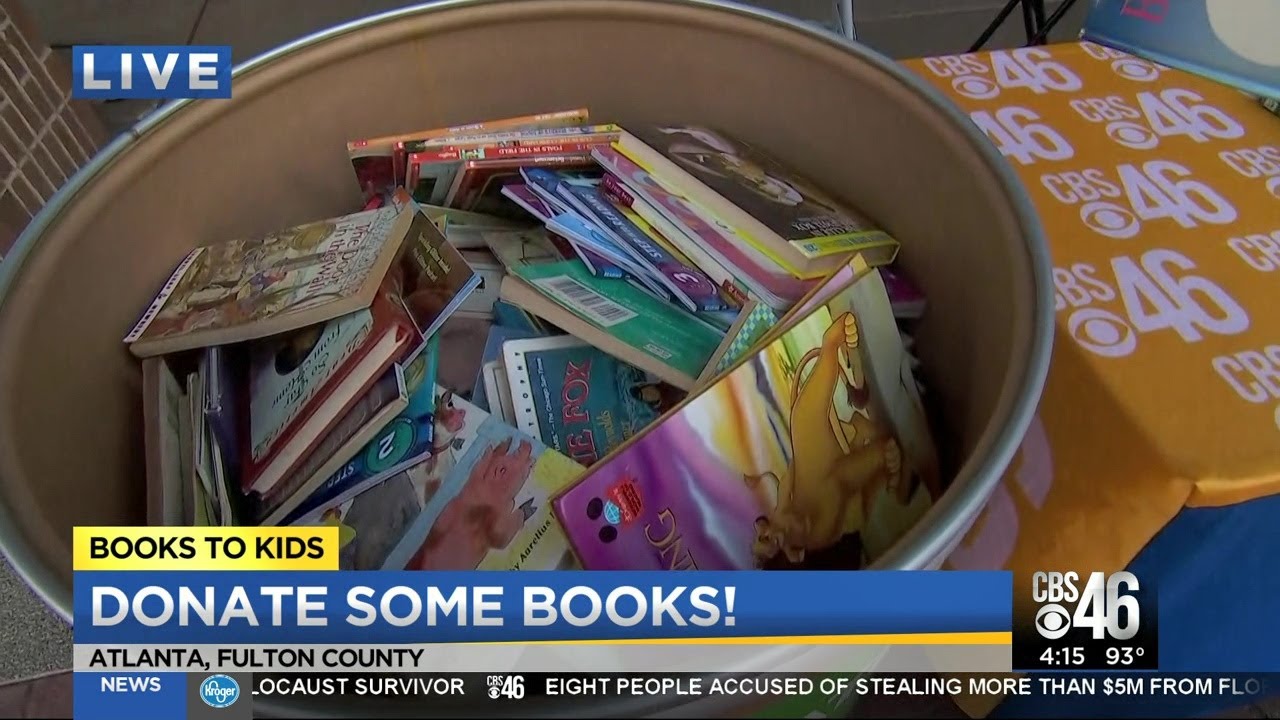 Donations pour in for Books to Kids